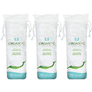Organyc - 100% Organic Cotton Rounds - Biodegradable Cotton, Chemical Free, for Sensitive Skin (210 Count) - Daily Cosmetics. Beauty and Personal Care Organyc