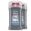 Dove Men+Care Deodorant Stick Moisturizing Deodorant For 48-Hour Protection Clean Comfort Aluminum Free Deodorant For Men 3oz 2 Count DOVE MEN + CARE Store