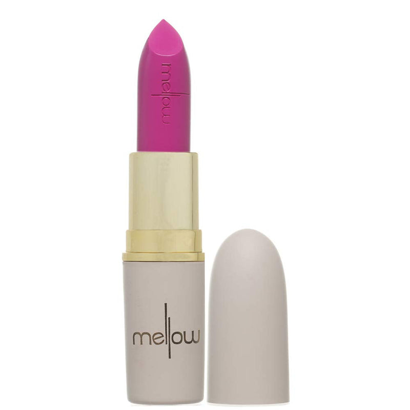 Long Lasting Matte Lipstick (Candy Floss) - Smudge Proof, Moisturizing, Non Sticky Lip Stick - Glides Smoothly - Vegan, Cruelty Free & Paraben Free - Lip Makeup by Mellow Cosmetics - Candy Floss Mellow