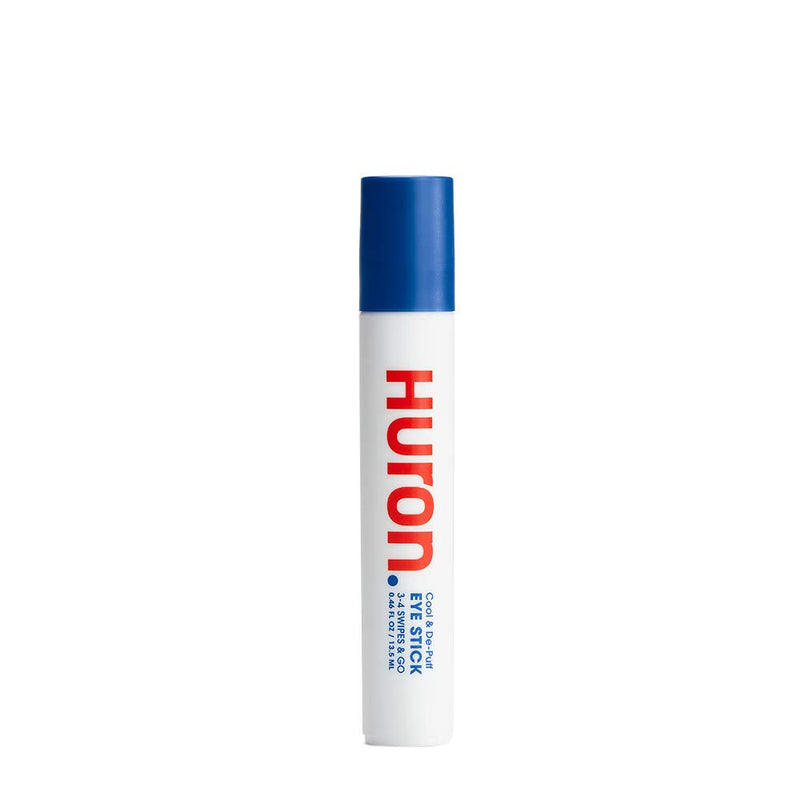 Huron - Men's Cool & De-puff Eye Stick- Refreshing serum with cooling rollerball applicator targets puffiness and dark circles. Soothes, hydrates and smoothes lines. 100% vegan, cruelty-free. 13.5ml. HURON