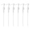Geti Beauty SalonTop Shampoo Bottle Liquid Dispenser – 6-Pack Liter 33.8 oz Pump – Fits Common Shampoo and Conditioner Containers – Non-Slip Notch Design – 28/410 4cc Geti Beauty