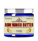 Organic Unrefined Raw MANGO BUTTER JAR/BLOCKS Bulk, Light Mango Aroma, Non-Greasy Base for Beauty, Skin Moisturizing, DIY Base for Body Butter & Hand Creams (1 LB) ANCIENT HEALTH REMEDIES