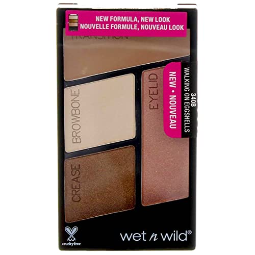 Wet N Wild Color Icon Eyeshadow Quad ~ Walking on Eggshells 340B Wet n Wild