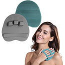 INNERNEED Soft Silicone Body Scrubber Shower Cleansing Brush Exfoliating Glove, Massage Skin Care Tool, for Sensitive and All Kinds of Skin (Pack of 2) INNERNEED