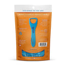 GRIN Tongue Cleaner, 32 Count, Disposable Tongue Cleaner, Hygienic Scraper, Recycled Plastic, Clean Tongue, Promote Fresh Breath, Includes Safe Fold- Back Tooth Pick (Pack of 3) Infinity Warehouse