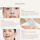 Youth Essentials Skin Care Set - Includes Facial Cleanser, Facial Essence & SKINPOWER Face Cream - Anti Aging Skin Care Set to Reduce Fine Lines & Improve Uneven Texture (3 Count) Infinity Warehouse