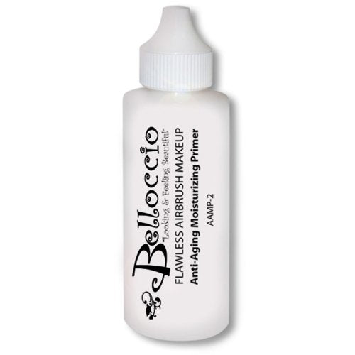 Belloccio Moisturizing Primer Anti-Aging Airbrush Makeup-Large 2-oz Bottle Belloccio