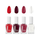 Eternal Collection – 4 Piece Set: Long Lasting, Quick Dry, Mirror Shine Nail Polish Set – Hardener, Bright and Shiny Finish - 0.46 Fluid Ounces Each (Call me Boss Lady) Eternal