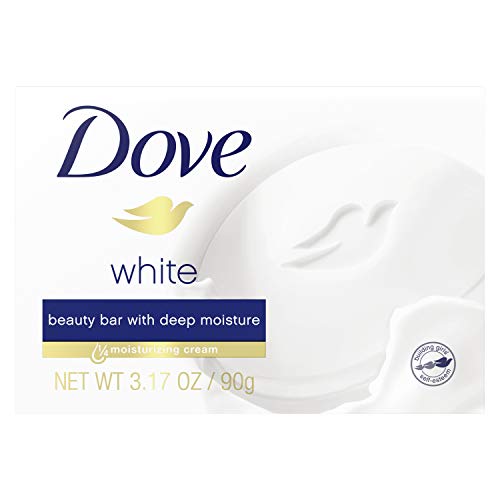 Dove Beauty Bar Gentle Skin Cleanser Moisturizing for Gentle Soft Skin Care Original Made With 1/4 Moisturizing Cream 2.6 oz Dove