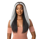 Outre HD Lace Front Wig Soft N Natural Neesha 203 (Silver Gray) (HTSLBRN) Outre