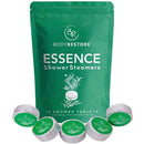 BodyRestore Shower Steamers (Pack of 15) Gifts for Women and Men - Tea Tree Oil Tablets Essential Oil Scented Aromatherapy Shower Bomb, Stress Relief Shower Tablets Body Restore
