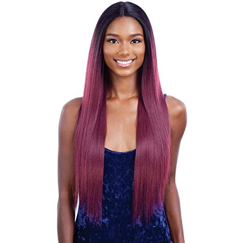 YAKY STRAIGHT 4PCS (18"/20"/22", 1 Jet Black) - Shake-N-Go Organique Synthetic Weave Organique Mastermix