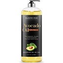 Majestic Pure Avocado Oil for Hair and Skin - 100% Pure and Natural, Cold-Pressed, for Skin Care, Massage, Hair Care, and Carrier Oil to Dilute Essential Oils, 16 fl oz MAJESTIC PURE