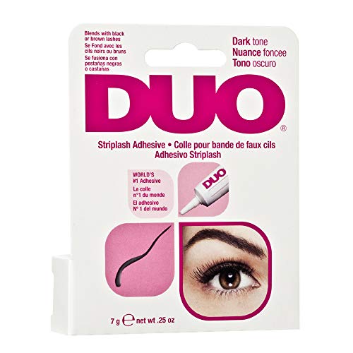 DUO Strip Eyelash Adhesive for Strip Lashes, Dark Tone, 0.25 oz, 1-Pack Duo