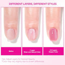 Nail Strengthener for Women: 8 in 1 Dusty Rose Nail Hardener Extra Strong and Growth - Nail Polish Hardener for Weak and Damaged Nails 15ml Infinity Warehouse
