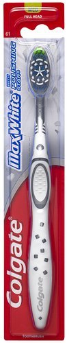 Colgate Max White Full Head Toothbrush, Medium( Assorted Colors) Colgate