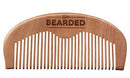 Live Bearded: Premium All-Natural Wooden Beard Comb - Anti-Static - Reduce Snagging, Beard Hair Damage and Ingrown Hairs - Keep Your Mustache Off Your Lip - Fits in Your Pocket - Easy Daily Grooming Live Bearded