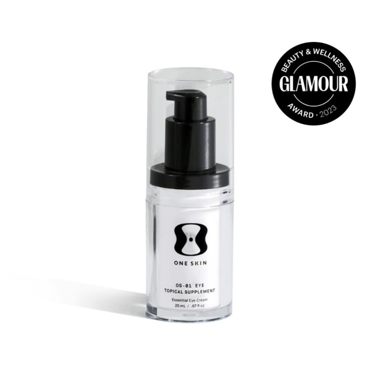 oneskin EYE OS-01 Peptide Topical Supplement & Skin Longevity Age Reversal Eye Cream Infinity Warehouse