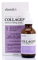 Collagen Lifting, Plumping, & Firming Serum Anti-Aging Collagen Serum for Face Improves Elasticity, Evens Skin Tone, Plumps, & Lifts Sagging Skin Non-Greasy Wrinkle Serum By Elastalift (1.7oz) Elastalift