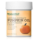 NATUREWELL Natural Extract Pumpkin Oil Moisturizing Cream for Face and Body, Ultimate Hydration & Non-Greasy, 16 Oz Naturewell