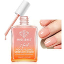 modelones Nail Strengthener and Growth Nail Hardener Extra Strong and Growth Nude Nail Polish Nail Repair for Damaged Nails Strengthening Polish Ridge Filler for Nails 15ml Infinity Warehouse