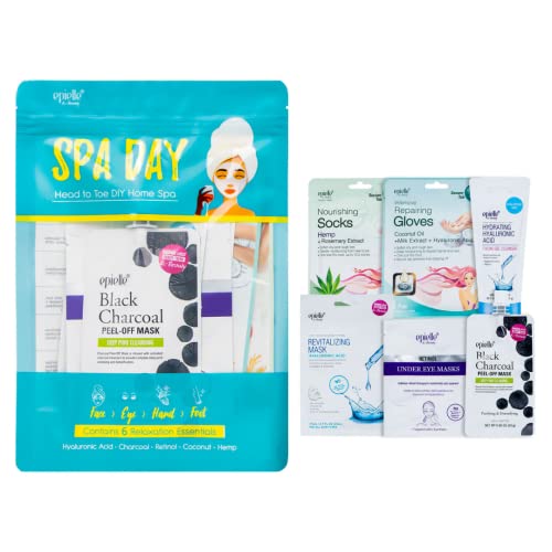 Skincare Beauty Kit | Korean Beauty | 6 Items Included | Gift set for women, Spa Gift for women (Spa Day Kit) Epielle