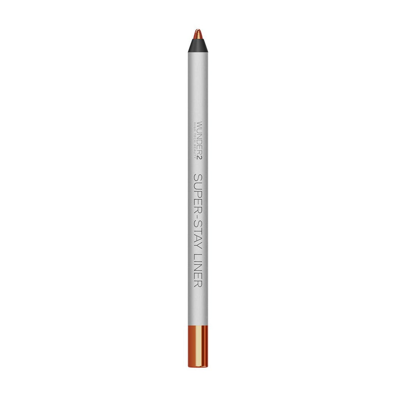 Wunder2 SUPERSTAY LINER Makeup Eyeliner Pencil Long Lasting Waterproof Color, Metallic Copper, 1 Count Wunder2