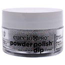 Cuccio Colour Powder Nail Polish - Lacquer For Manicures And Pedicures - Highly Pigmented Powder That Is Finely Milled - Durable Finish, Flawless Rich Color - Easy To Apply - Bling Crystal - 0.5 Oz Cuccio