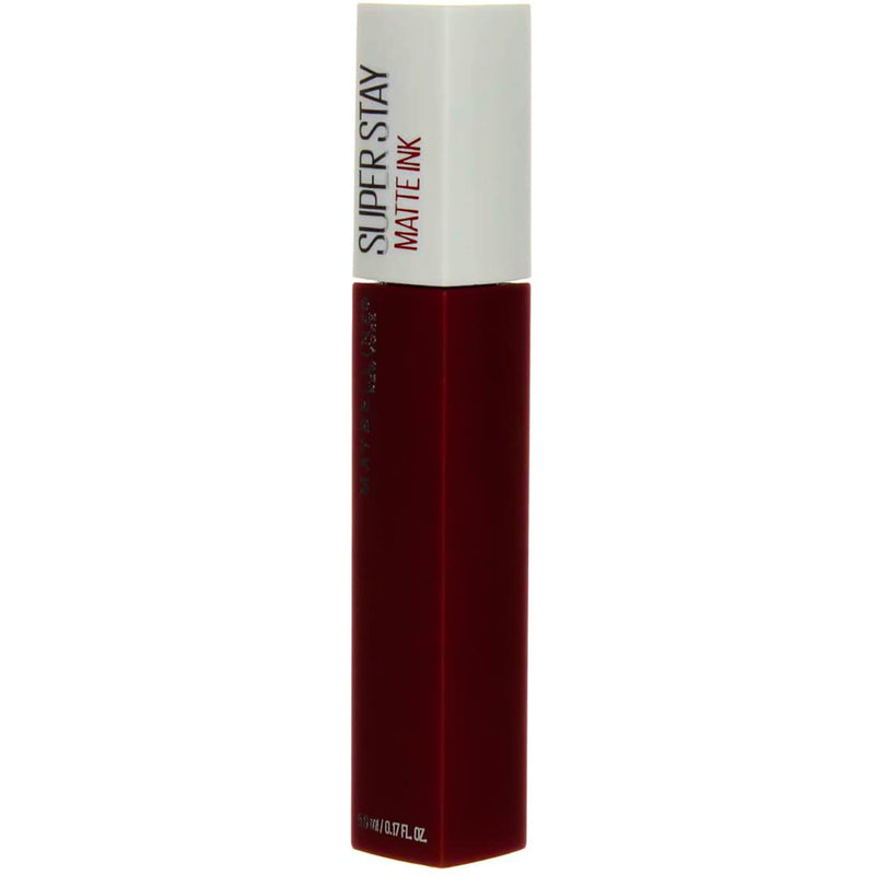 Maybelline Super Stay Matte Ink Liquid Lipstick Makeup, Long Lasting High Impact Color, Up to 16H Wear, Hustler, Red Brown, 1 Count, Packaging May Vary Infinity Warehouse