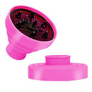 Universal Collapsible Hair Dryer Diffuser Attachment- Salon Grade tool ,Lightweight Foldable Portable Travel Folding Design Fit Most of blow Dryers-PinkPink WAJIAYON