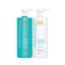 Moroccanoil Extra Volume Shampoo and Conditioner Liter Bundle Set Moroccanoil