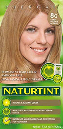 Naturtint Permanent Hair Color 8G Sandy Golden Blonde (Pack of 6), Ammonia Free, Vegan, Cruelty Free, up to 100% Gray Coverage, Long Lasting Results Naturtint