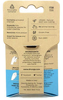 DrTung's Vegan Activated Charcoal Floss, Natural Lemongrass Flavor Dental Floss 6 Pack drTung's