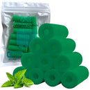 IXO Aligner Seater Chewies for Invisalign Aligners, Mint Scent, Bulk Pack in Resealable Bag (10 PCs) (Green) IXO