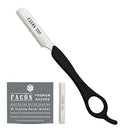 Facón Professional Hair Styling Thinning Texturizing Cutting Feather Razor + 10 Replacement Blades FACON