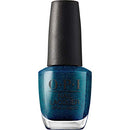 OPI Nail Lacquer, Nessie Plays Hide & Sea-k, Blue Nail Polish, Scotland Collection, 0.5 fl oz OPI