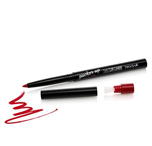 Beauty UK Pucker Up Twist Liner - no.8 Code Red Beauty UK