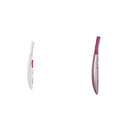 Panasonic Full Body Hair Removal for Women, Portable Sleek Design, Gentle for Bikini, Underarm, Legswith Facial Hair Trimmer for Women ES2113PC, with Pivoting Head and Eyebrow Trimmer Attachments Panasonic
