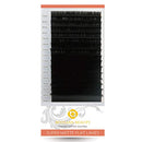 BEYELIAN Ellipse Eyelash Extension, Flat Lashes Lash Extensions, Super Matte Flat Lashes, Classic Individual Lash Extension, Light and Soft Natural Look, C curl 0.15mm Mixed Tray 7-15mm BEYELIAN