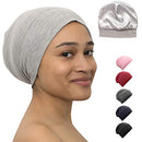 Satin Bonnet Lined Sleeping Beanie Hat Bamboo Headwear Frizzy Natural Hair Nurse Cap for Women and Men CAPLORD