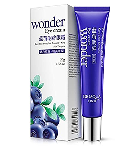 BIOAQUA Blueberry + Hyaluronic Acid + Collagen EYE Cream 20g Concentrate Anti Wrinkle Ageing Serum Essence Extract Elasticity Tightening BIOAQUA