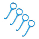 Aligner-B-Out (Badass Blue 4 Pack) - Clear Aligner Removal Tool NCASE