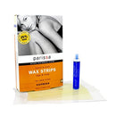 Legs & Body Wax Strips, Parissa Hair Removal Waxing Strips for Legs, Body, Bikini, Arms, Underarms with After care Azulene Oil, 20 Strips Parissa