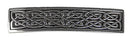 Small Celtic Hair Clip, Hand Crafted Metal Barrette Made in the USA with a Medium 70mm Clip by Oberon Design Oberon Design