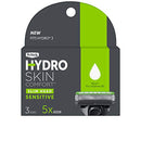 Schick Hydro Skin Comfort Sensitive 3 Blade Razor Refills, 5 Count Schick