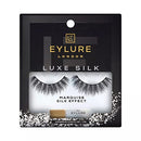 Eylure Luxe Silk Effect False Eyelashes, Marquise, Reusable, Adhesive Included, 1 Pair Eylure