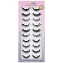 LASHVIEW Fake Eyelashes,False Eyelashes,Wispy lashes,Synthetic Fiber Material,Faux Mink Lashes,Fluffy Volume Lashes,3D Layered Effect(CDTZ-HX-10) LASHVIEW