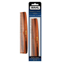 Wahl Beard, Mustache, & Hair Styling Comb for Men's Grooming - Handcrafted & Hand Cut with Cellulose Acetate - Smooth, Rounded Tapered Teeth - Model 3328 WAHL