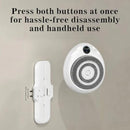 Electric Shower Back Cleaning Brush, Wall-Mounted Hands-Free Automatic Back Washer, 360° Rotating Exfoliating Body Scrubber, IPX7 Waterproof, Magnetic Charging, 3 Replaceable Heads Infinity Warehouse