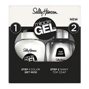 Sally Hansen Miracle Gel Nail Polish, Shade Get Mod with Shiny Top Coat Duo Pack, At Home Gel Nail Polish, Gel Nail Polish, Gel Nail Kit, At Home Gel Nail Kit, Gel Top Coat, No UV Lamp Needed Sally Hansen
